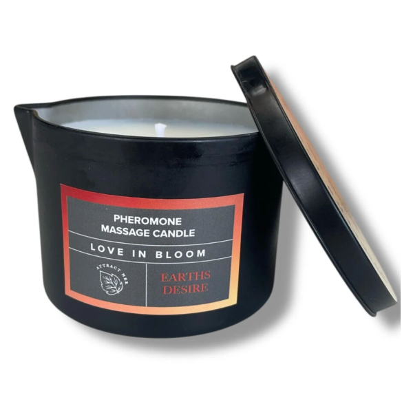 EYE OF LOVE - BLOOM CANDELA DA MASSAGGIO SATIVA EARTHS DESIRE 150 ML