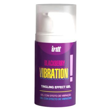 INTT RELEASES - GEL VIBRADOR LÍQUIDO SABOR MORA 15 ML