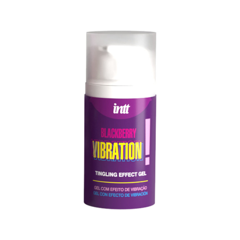 Intt Releases - Flüssige Vibrationsgel Mit Brombeergeschmack 15 Ml