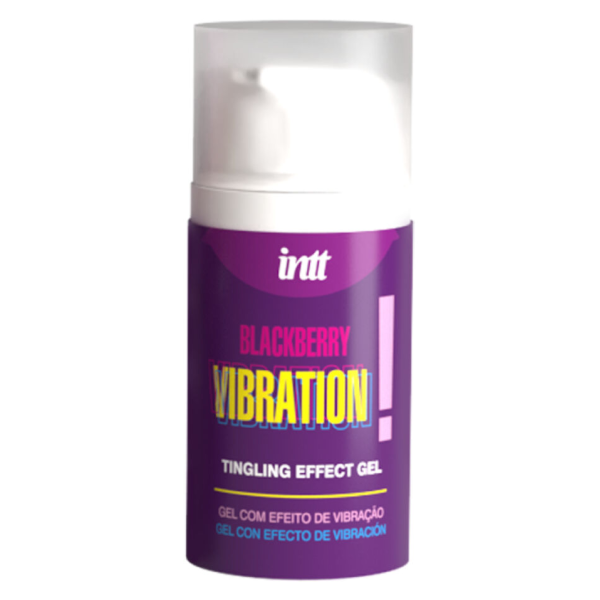 INTT RELEASES - GEL VIBRADOR LÍQUIDO SABOR MORA 15 ML