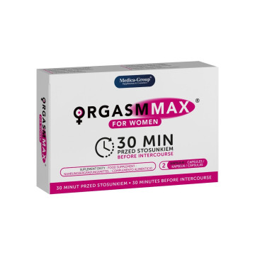 MEDICA GROUP - ORGASM MAX FÜR FRAUEN 2 KAPSELN - Pillen für Frauen