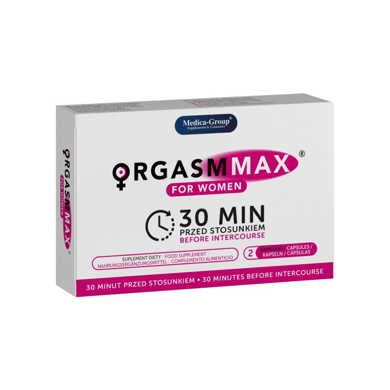 MEDICA GROUP - ORGASM MAX POUR FEMMES 2 CAPSULES - Pilules pour femmes