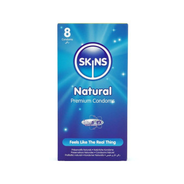 SKINS - NATURAL PREMIUM CONDOMS PACK 8 - Natural Range | Vybes.it
