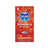 SKINS - ERDBEERE PREMIUM-KONDOME PACKUNG 8 - Aromen | Vybes.it