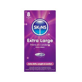 SKINS - PACK DE 8 PRÉSERVATIFS EXTRA LARGES PREMIUM - Taille XL (gran…