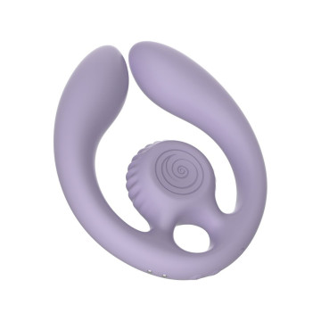 Snail Vibe - Gizi Duo Stimulateur Pour Couples Télécommande Lilas |
