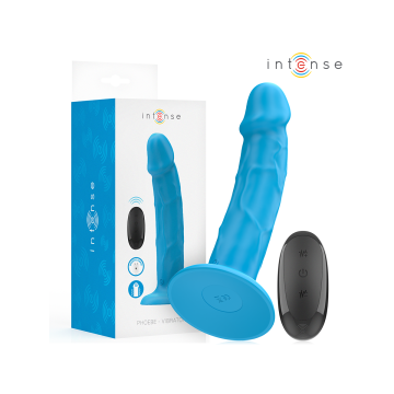 Intense - Phoebe Vibrador Realístico 10 Vibraciones Azul Control