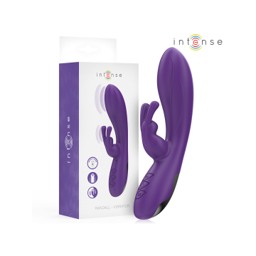 Intense - Randall Vibrador Rabbit 10 Vibraciones Morado | Vybes.it