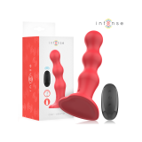Intense - Cody Vibrador Con Ventosa Rojo Control Remoto | Vybes.it