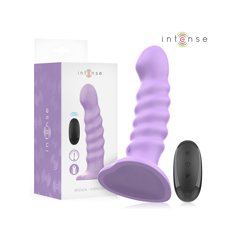 Intense - Brenda Vibrator Grösse M Spiralendesign 10 Vibrationen