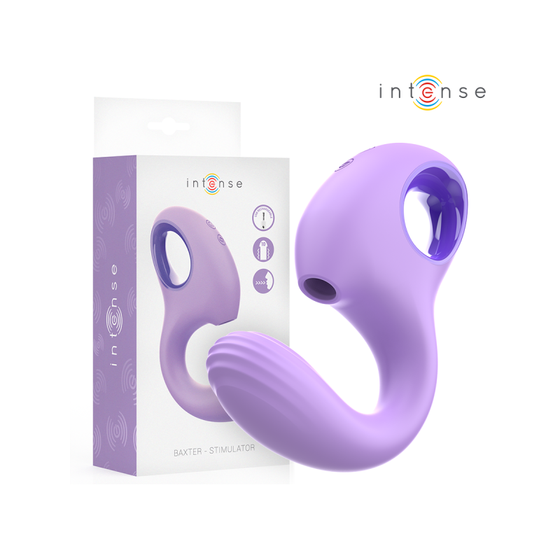 Intense - Baxter Vibrador & Estimulador Violeta | Vybes.it