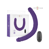 Intense - Gunter Dildo Double Vibrateur 40 Cm Violet Télécommande |