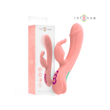 Intense - Rachel Vibrador Rabbit 5 Vibraciones Rosa | Vybes.it