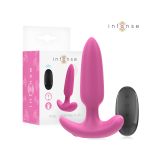 Intense - Ross Plug Anal 10 Vibraciones Rosa Control Remoto |