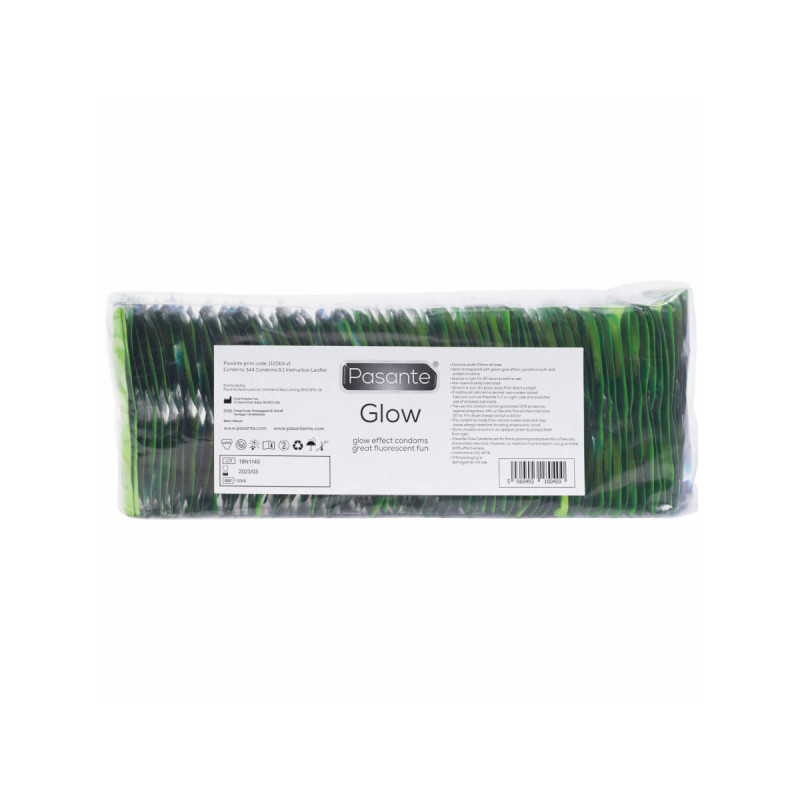 Pasante - Busta Di Preservativi Glow 144 Unità | Vybes.it