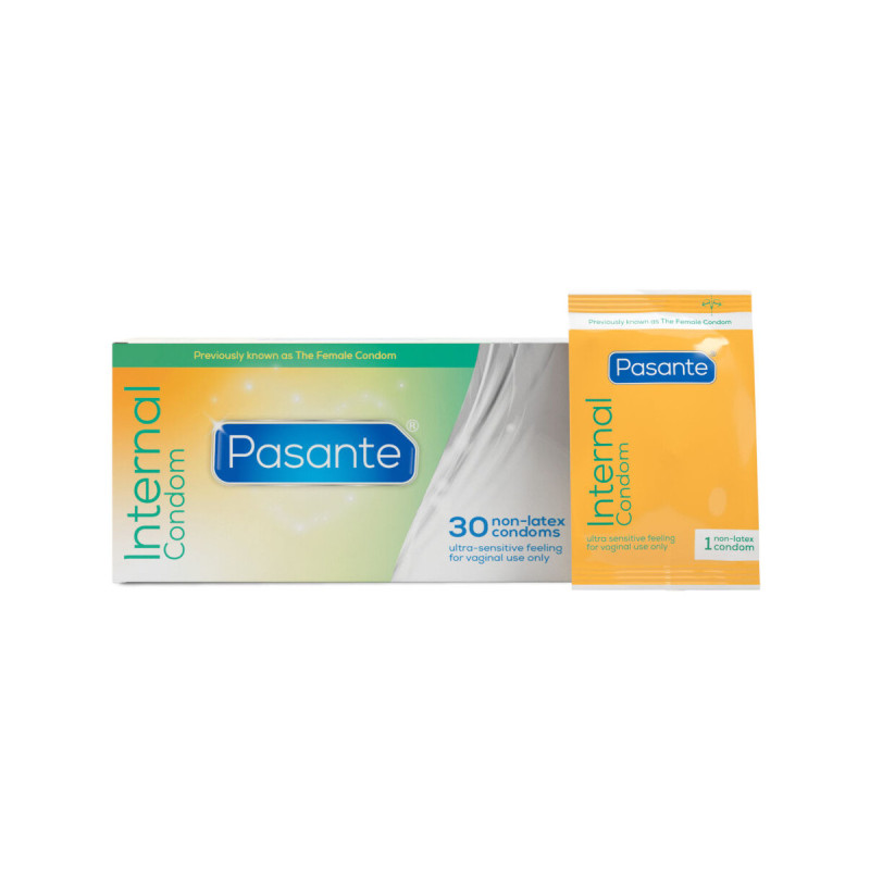 Pasante - Innenkondome Für Frauen Box 30 Einheiten | Vybes.it
