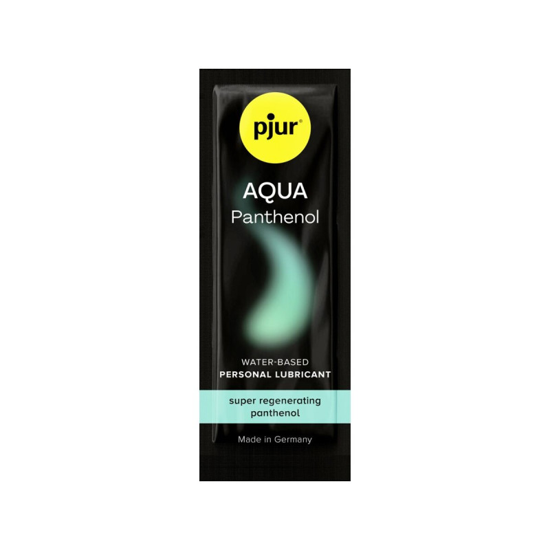 PJUR - AQUA PANTENOLO LUBRIFICANTE A BASE D'ACQUA 2 ML - Dose singola