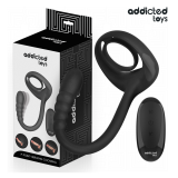 ADDICTED TOYS - ANNEAU PÉNITENTIAIRE VIBRANT POUR POINT P AVEC TÉLÉCOMMANDE