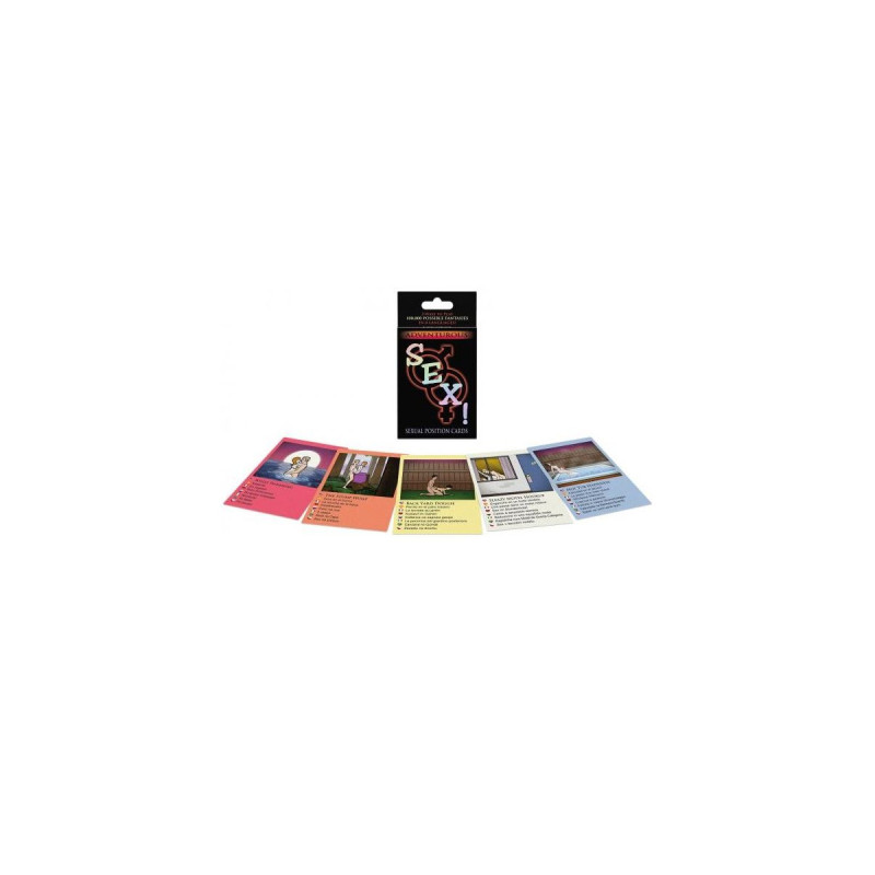 KHEPER GAMES - SEXE AVENTUREUX ! JEU DE CARTES - Jeux de cartes