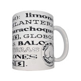DIABLO PICANTE - TAZZA BIANCA CON SINONIMI DI SENO 370 ML - Accessori