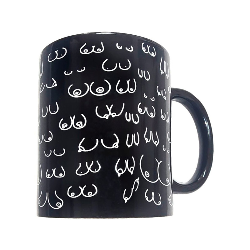 DIABLO PICANTE - BOOBS MUG BLACK 370 ML - Accessories | Vybes.it
