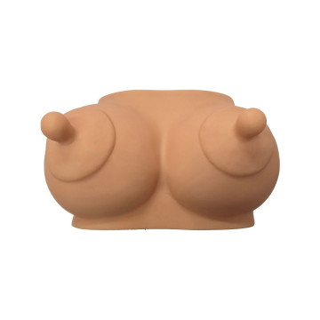 DIABLO PICANTE - TIRELIRE EN FORME DE SEINS TON CLAIR - Tirelires amu…