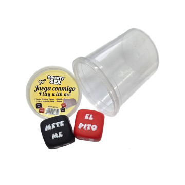 DIABLO PICANTE - JEU DE DÉS VERBE + PARTIE DU CORPS AVEC COUPE - Jeux…