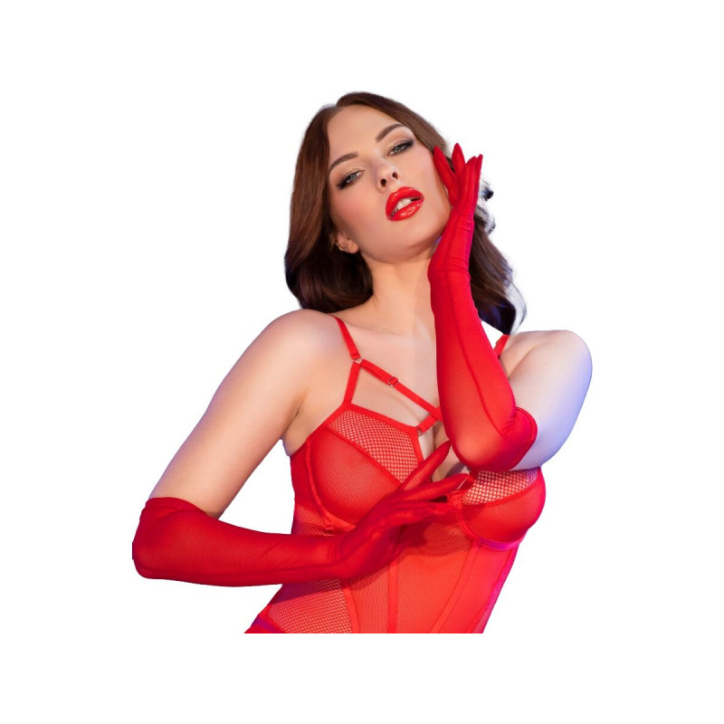 CHILIROSE - CR 4878 GLOVES RED ONE SIZE - CHILIROSE ACCESORIES - /pro…