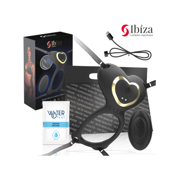 IBIZA - VIBRATORE DI COPPIA CON TELECOMANDO A CUORE - IBIZA TECHNOLOGY