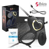 IBIZA - VIBRADOR PARA PAREJAS FORMA DE BRAGUITA CORAZÓN CONTROL REMOTO