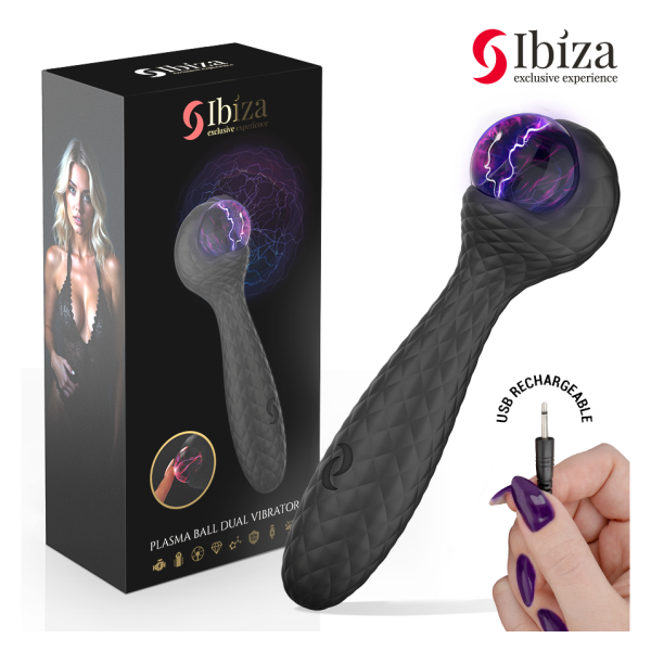 IBIZA - VIBRADOR Y ESTIMULADOR ESFERA DE PLASMA