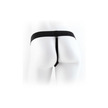 Fetish Fantasy Series - 9 Hollow Strap - On With Balls 22.9Cm