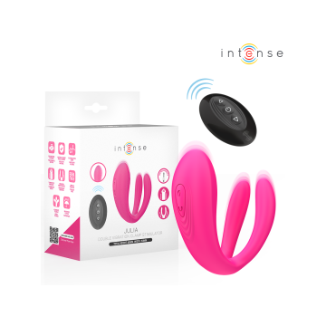 Intense - Julia Vibrador & Estimulador De Pinzas Control Remoto |