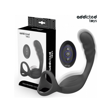 Addicted Toys - Anillo Doble Vibrador Prostático Control Remoto |