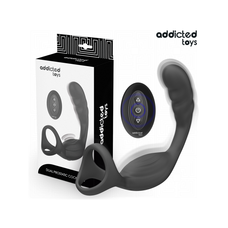 Addicted Toys - Dual Prostatic Cock Ring Remote Control | Vybes.it