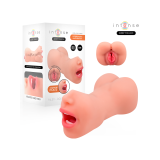 Intense Deep Touch – Riley Doppelmusturbator Für Mund Und Vagina |