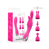 Intense - Cher Vibrator Mit 20 Muster Und Austauschbaren Aufsätzen
