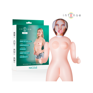 Intense Dolls - Poupée Gonflable Nicole À Trois Orifices | Vybes.it