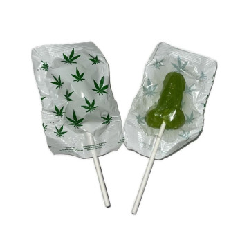 DIABLO GOLOSO - 1 PENE LECCA-LECCA AROMA CANNABIS - Divertenti prelib…