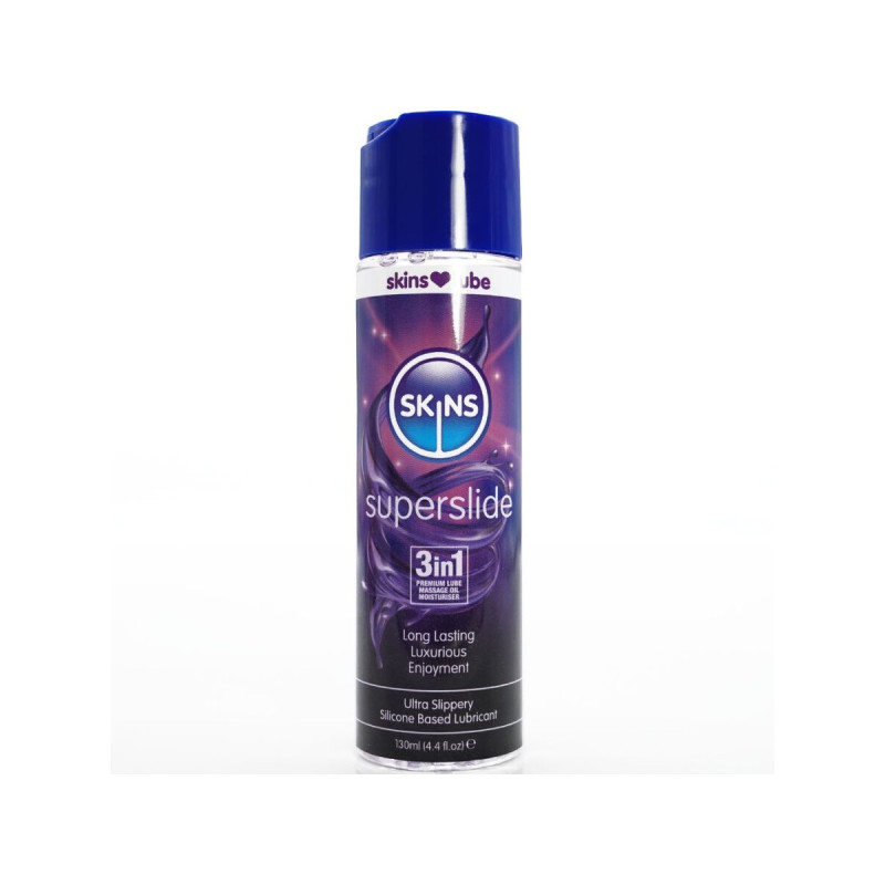 Skins - Superslide Lubricante Base De Silicona 130 Ml | Vybes.it