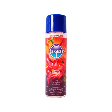 SKINS – FRUCHTIGES, WASSERBASIERTES GLEITMITTEL MANGO & PASSIONSFRUCH…