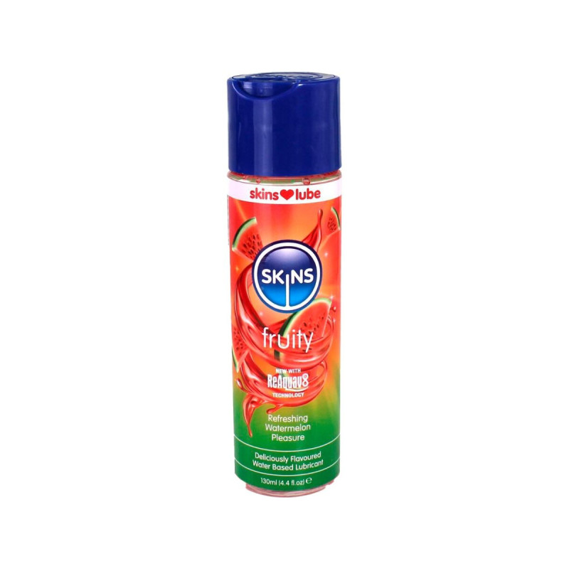 SKINS – FRUCHTIGES, WASSERBASIS-GLÄTTER WASSERMELONE 130 ML - Mit kös…