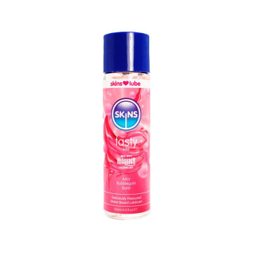 SKINS - LUBRIFICANTE GUSTOSO A BASE D'ACQUA BUBBLEGUM 130 ML - Con sa…