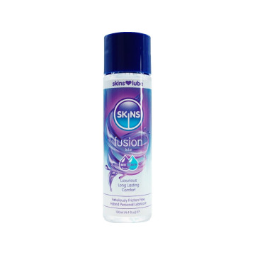 SKINS - FUSION LUBRIFIANT HYBRIDE À BASE D'EAU ET DE SILICONE 130 ML…