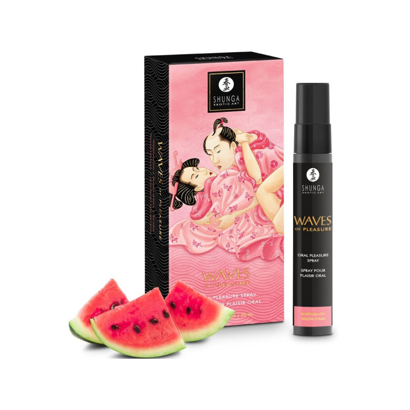 SHUNGA - WAVES PLEASURE SPRAY ORAL SEDUCTIVE WATERMELON 20 ML - SHUNG…