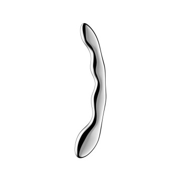 Satisfyer - Cosmic Crest 2 Dildo Acero Inoxidable Doble Uso |