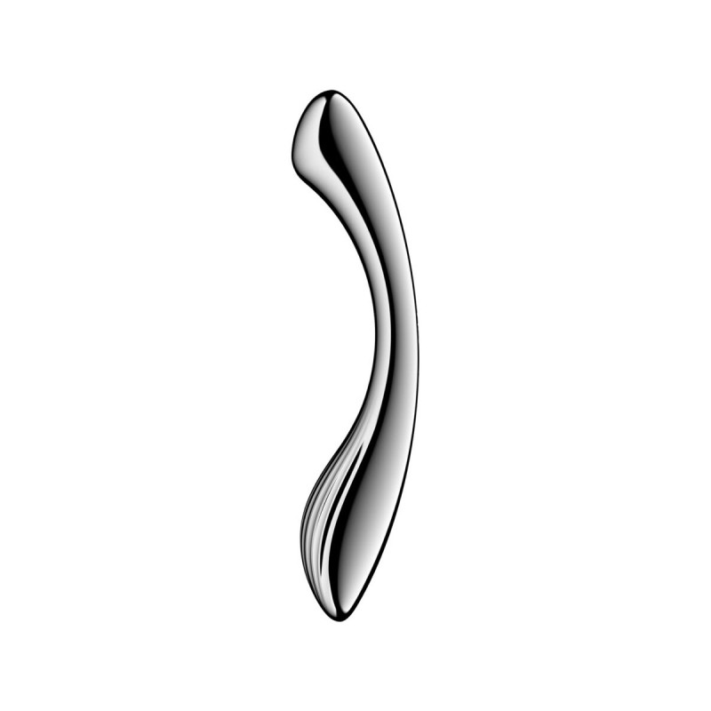 Satisfyer - Dildo A Doppia Estremità In Acciaio Inox Pure Gravity 1