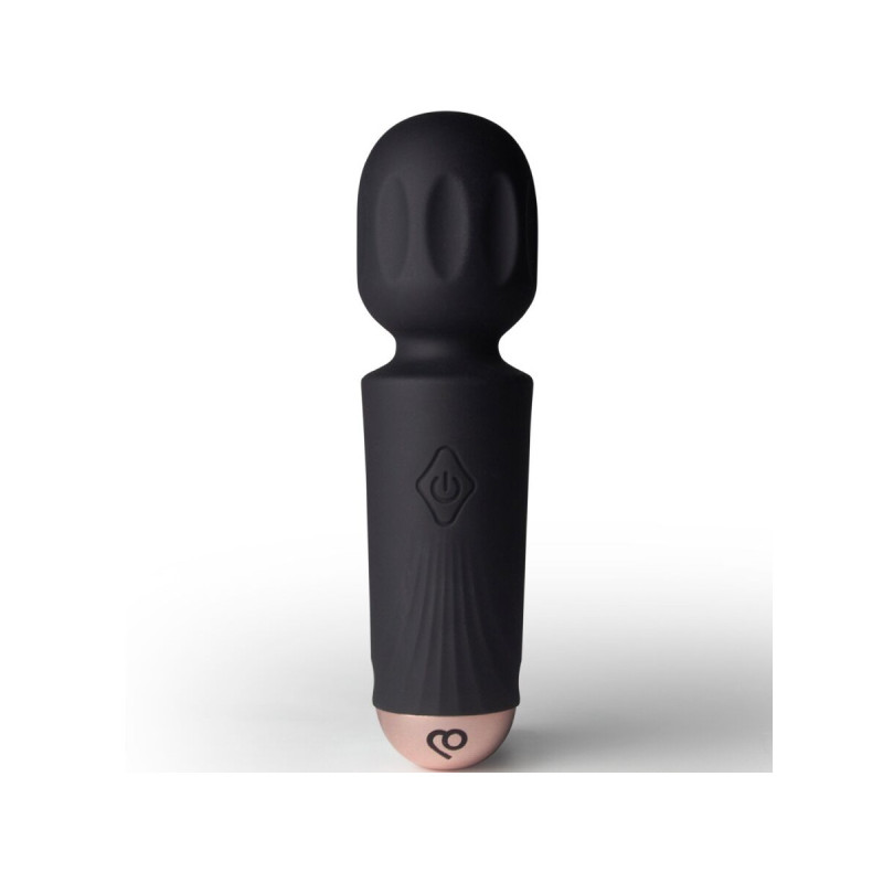 Rocks - Off - Mini Wand Recargable 16 Funciones Negro | Vybes.it