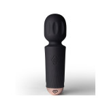 Rocks - Off - Mini Wand Recargable 16 Funciones Negro | Vybes.it