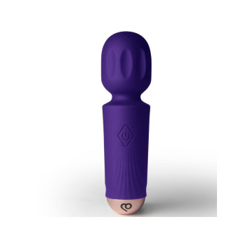 Rocks - Off - Mini Wand Recargable 16 Funciones Violeta | Vybes.it